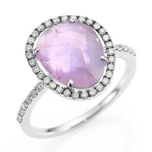 MEIRA T
Diamond, Tanzanite & 14K White Gold Ring